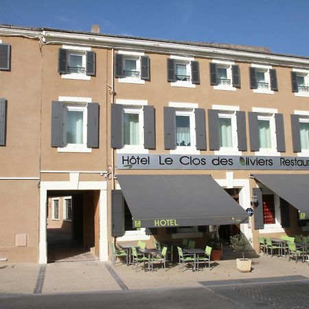Logis Hotel Le Clos Des Oliviers Bourg-Saint-Andeol Bagian luar foto